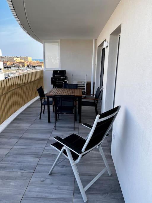 T2 Neuf + Piscine, 5 Mn A Pied Des Plages Sérignan Esterno foto